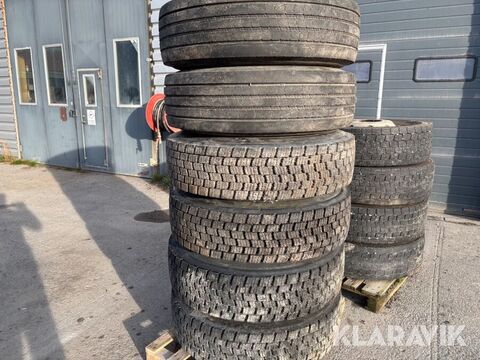 Vinterdäck till Bridgestone/ Falken med fälg 6st 2