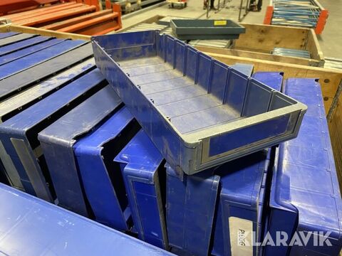Plastlådor Blå 60 st 3