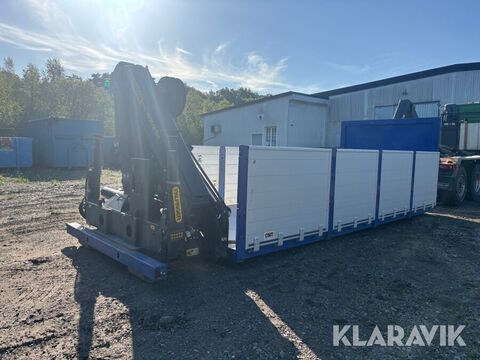 Sonstige Kranflak CMT 24t med Palfinger kran