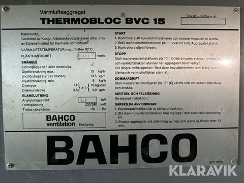 Sonstige Thermobloc BVC15