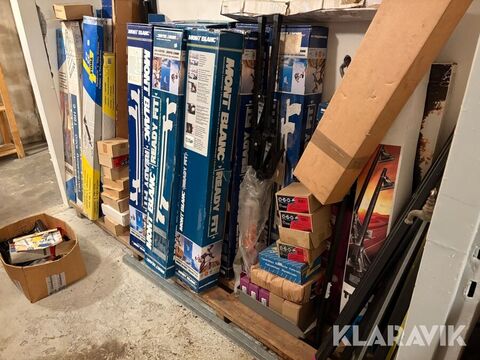Sonstige Parti med lasthållare ca. 25 st kompletta kit