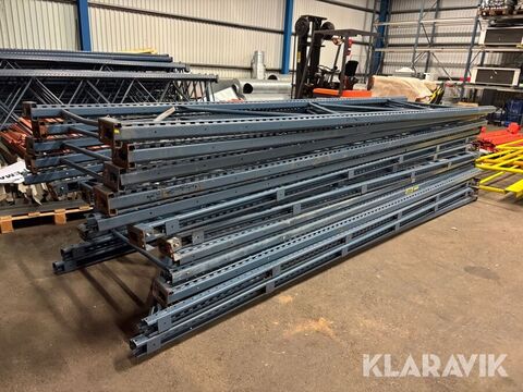 Pallställage Atlas Copco 14 gavlar ca 35 balkar  1