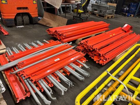 Pallställage Atlas Copco 14 gavlar ca 35 balkar  3
