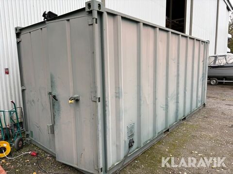 Sonstige Verkstadscontainer 20-fots isolerad