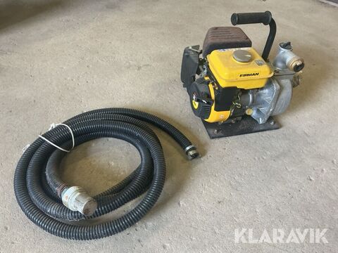 Vattenpump Bensindriven 2
