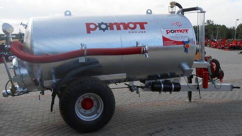 POMOT Single-axial Manure Tank / Beczkowóz wóz aseniza