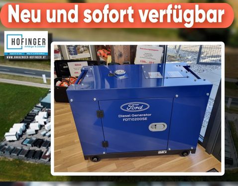 Sonstige ***-50%*** FORD DIESEL Notstromaggregat, 7,9KVA