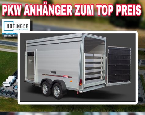 Sonstige Tandem-Alu-Viehanhänger Agro-Master 3540/170 