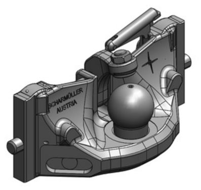 Scharmüller Automatisch K80 Kugeleinsatz / Ball K80 insert