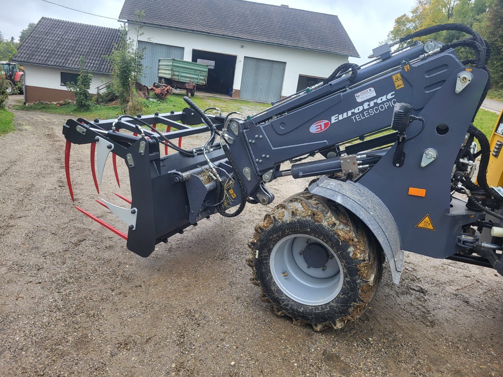 Krokodilzange mit Euro Aufnahme 1,4-2,0m 2