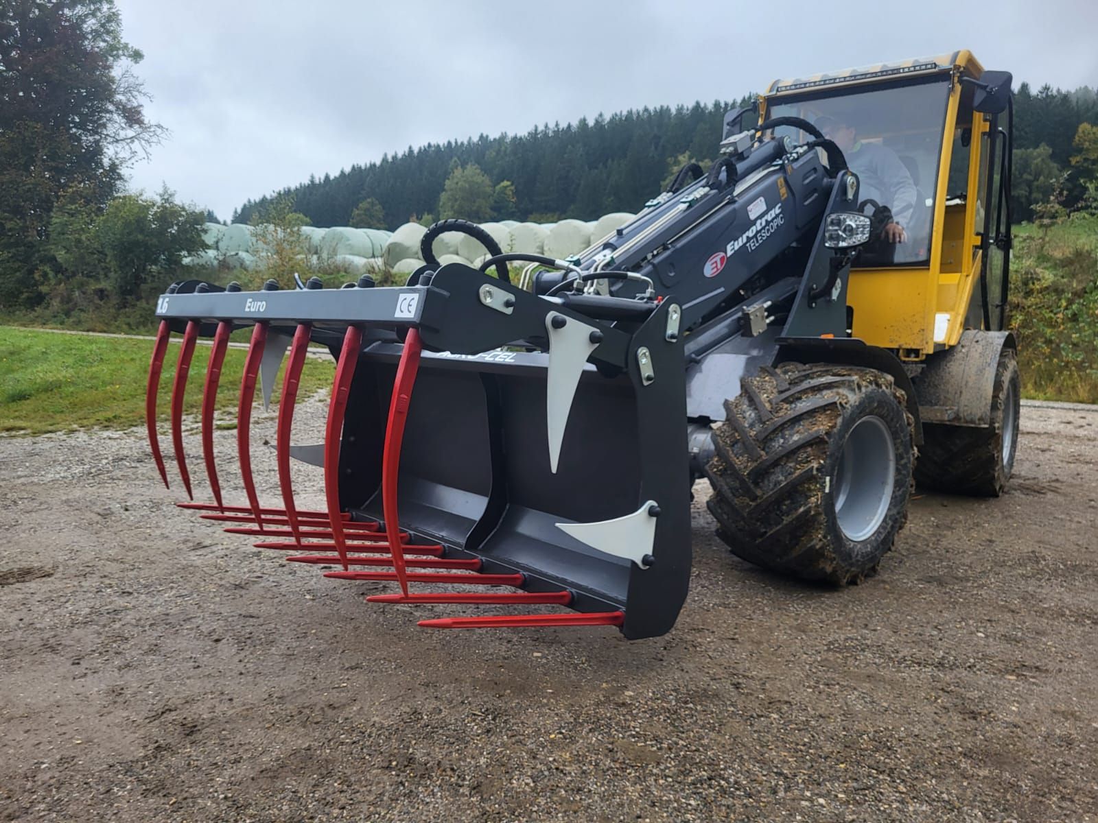 Krokodilzange mit Euro Aufnahme 1,4-2,0m 3