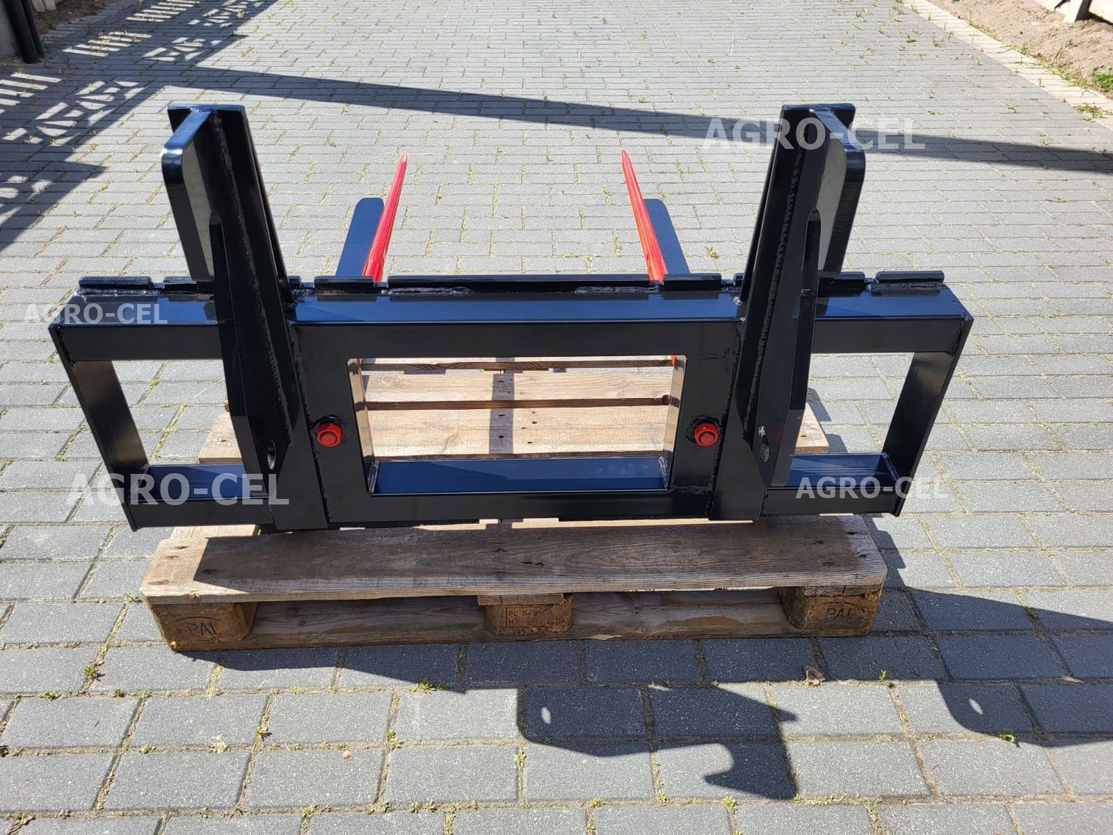 Palettengabel Aufnahme Weidemann 2