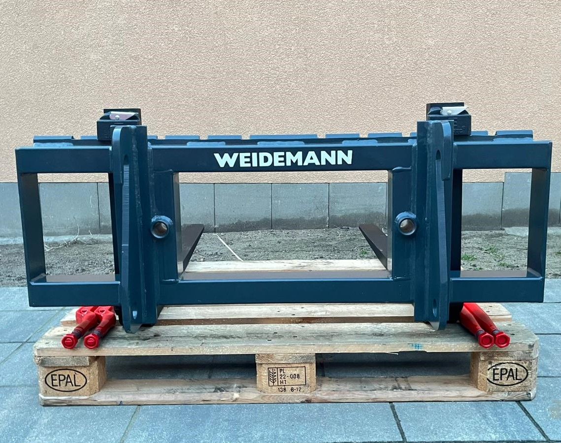 Palettengabel Aufnahme Weidemann 1