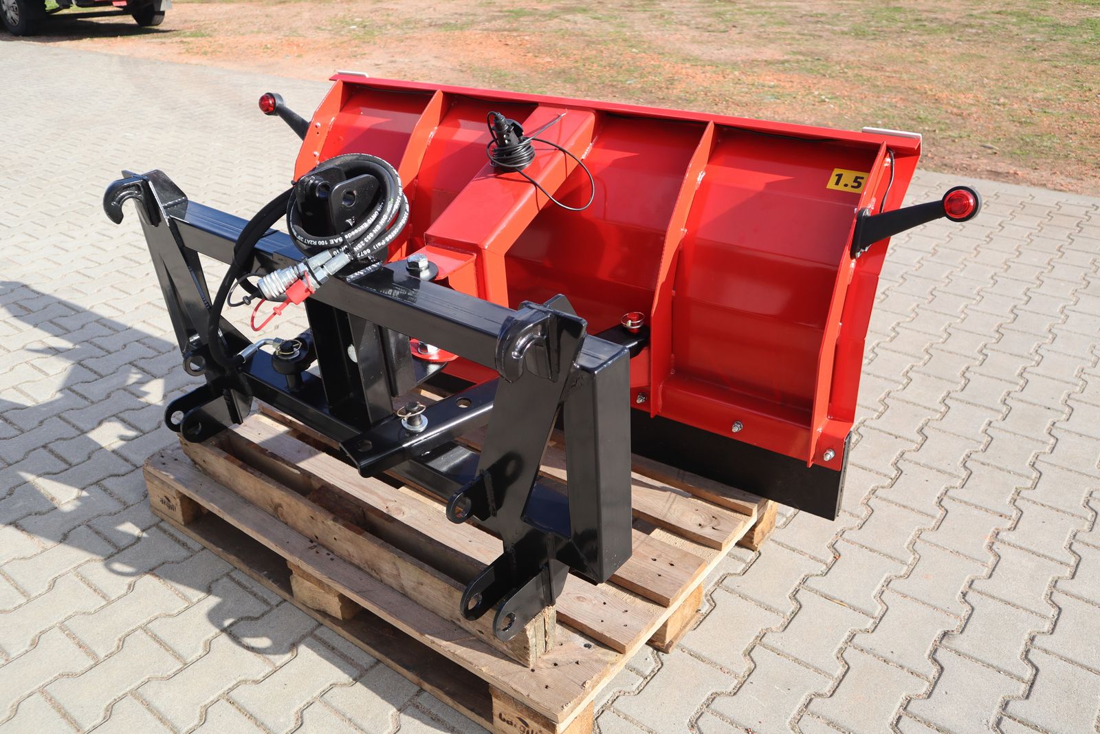 Schneeschild für Frontlader, neu, mit Euroaufnah 1