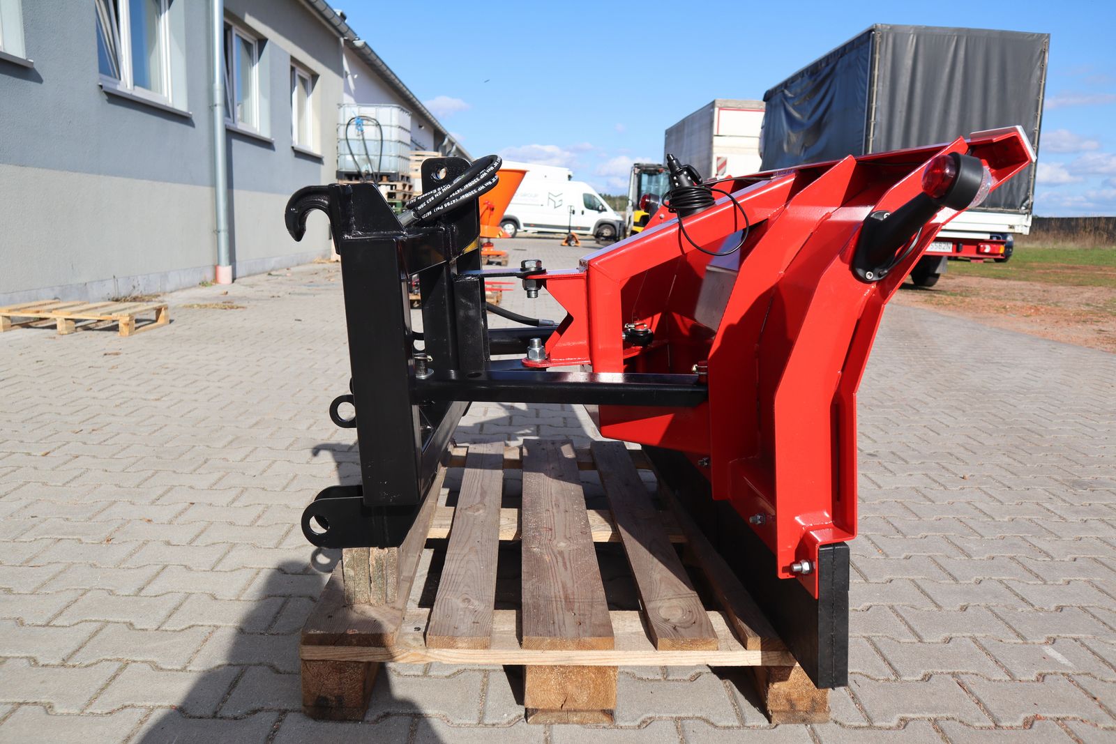 Schneeschild für Frontlader, neu, mit Euroaufnah 3