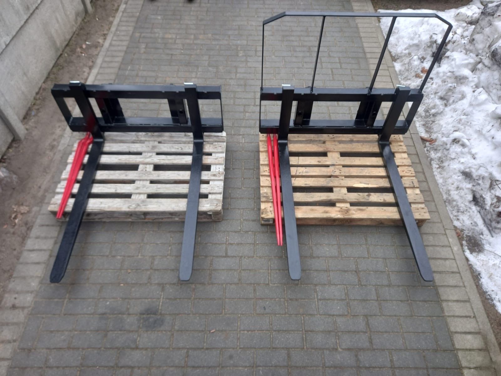 Palettengabel Euro, Hauer, Bobcat, Avant, John D 2