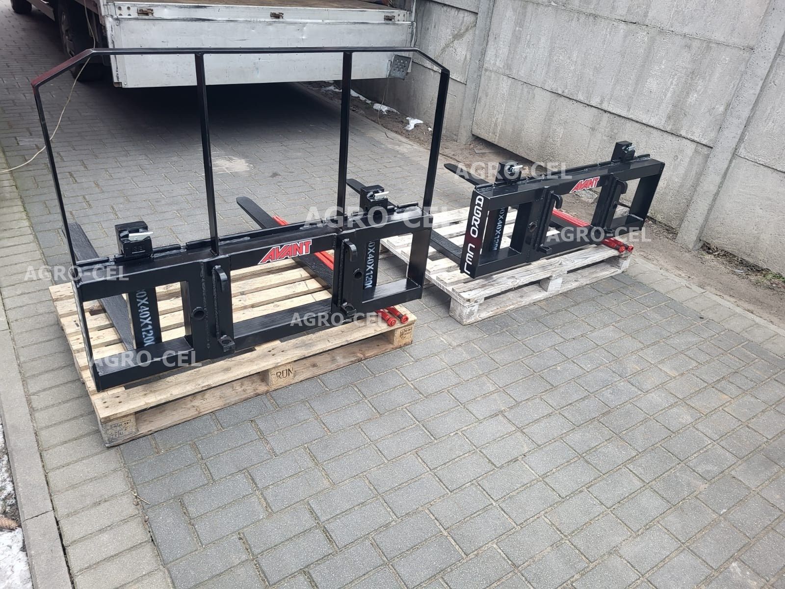 Palettengabel Euro, Hauer, Bobcat, Avant, John D 3