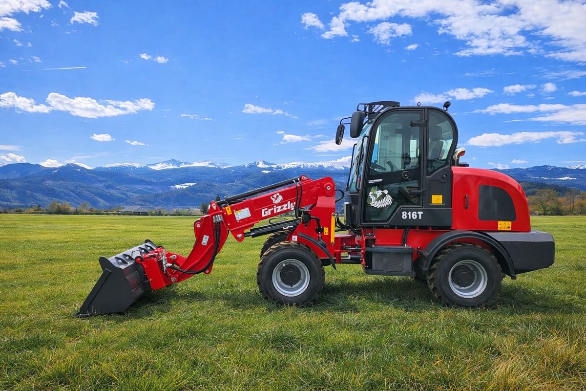 Grizzly 816Tele 4WD Klima 2 Jahre mobile Garantie Euro 5 3