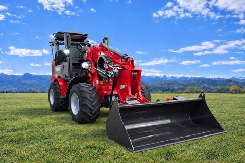 Grizzly 810+T Lader 4x4 inkl. offene Kabine klappbar