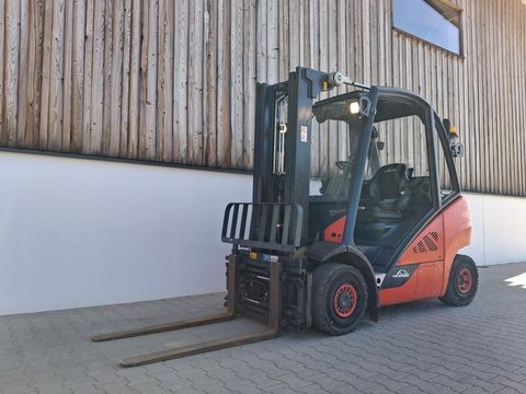 Linde H 25 Diesel Triplex Zinkenverstellgerät