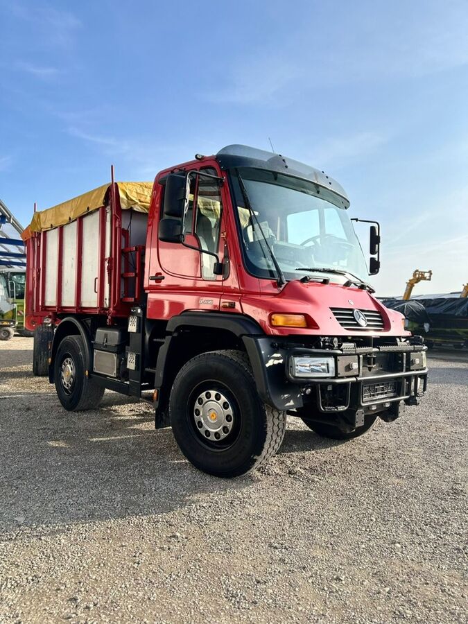 Mercedes Unimog U400 Kipppritsche LOF Zulassung 1