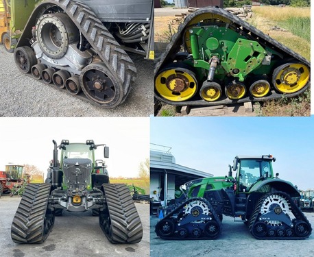 Sonstige Mähdrescher Raupenlaufwerke John Deere, Pezzolat