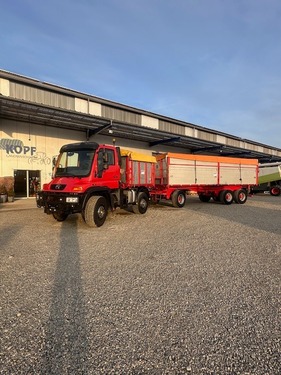 Mercedes Unimog U400 Kipppritsche LOF Zulassung 3