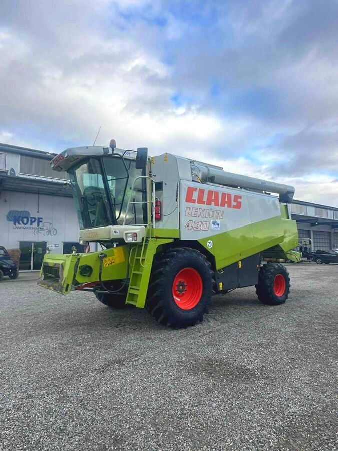 Claas Lexion 430 3D Mercedes Motor, Getreidemaschine 2