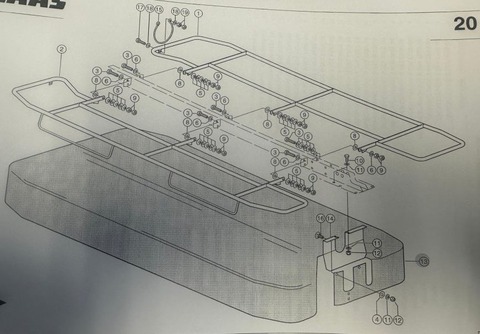 Claas Schutztuch neu für Disco 300 und Disco C 1