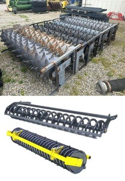 Sonstige Packerwalzen NEU 2,0 m Abstreifer & Flexicon Spi