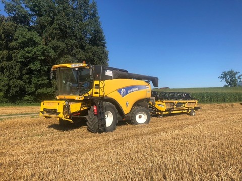 New Holland CX 8050 Siebkastenhangausgleich! CH Maschine