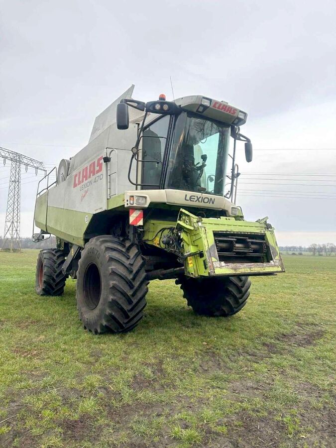 Claas Lexion 470 Montana Hangausgleich Allrad  2