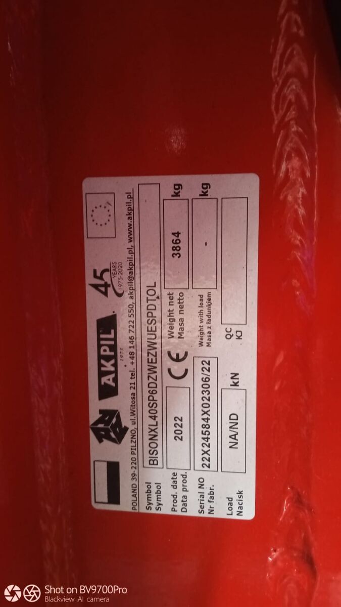 Akpil Scheibenegge Akpil Bison XL / 4,0 m hydrl. klapp 2