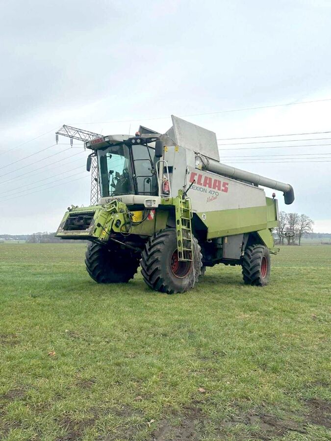 Claas Lexion 470 Montana Hangausgleich Allrad 3D 3