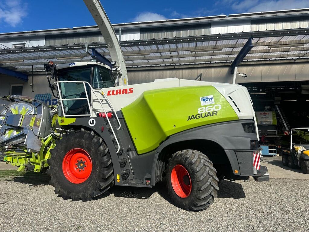 Claas Jaguar 860, V8 Quantimeter Stop Rock Autofilll 2