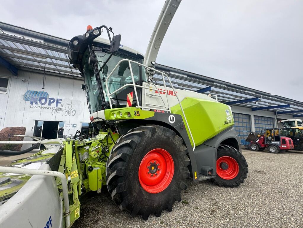 Claas Jaguar 860, V8 Quantimeter Stop Rock Autofilll 3