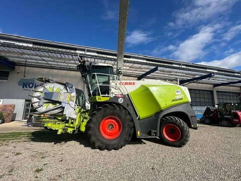 Claas Jaguar 860, V8 Quantimeter Stop Rock Autof