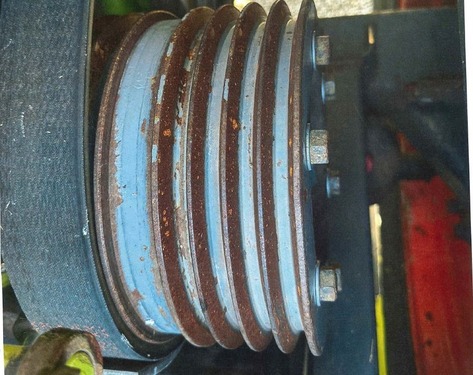 Riemenscheibe für Claas Direct Disc 491-492
