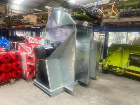 Schreiber Trocknung 100 kW für Heu, Stroh, Mais