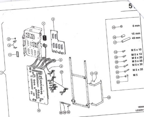 Claas Claas LEXION 580 Zentralelektrik  3