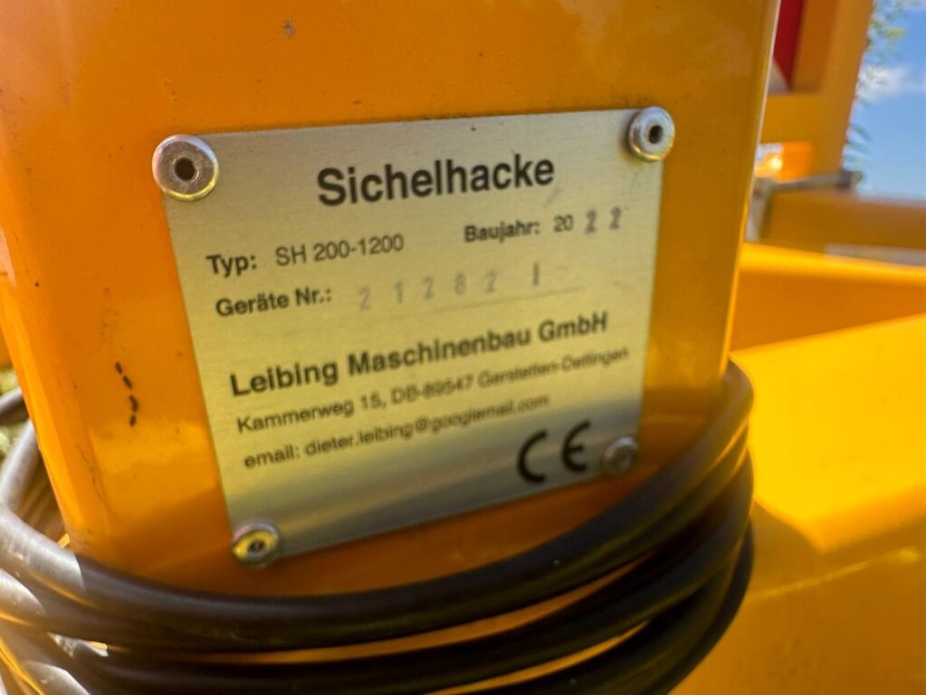1,5 m Hackgerät Leibing Frontanbau Sichelhacke 2