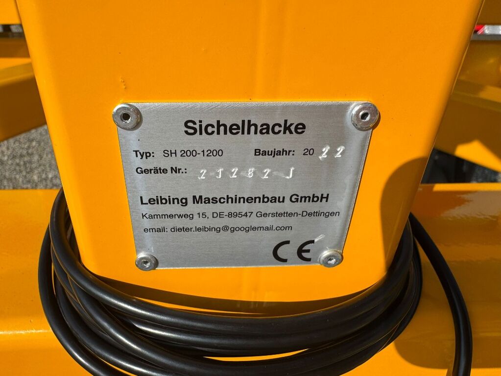 1,5 m Hackgerät Leibing Frontanbau Sichelhacke 3