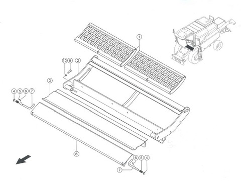 Claas Claas Avero 240 - 160 3D, Dreschkorb & Dreschtro 2