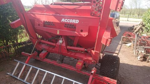 Accord Anduckrolle, Rahmen, Räder mit Achse 3