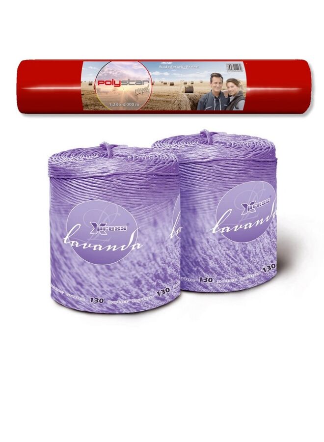 Ballenwickelfolie, Rundballennetz & Pressengarn 1