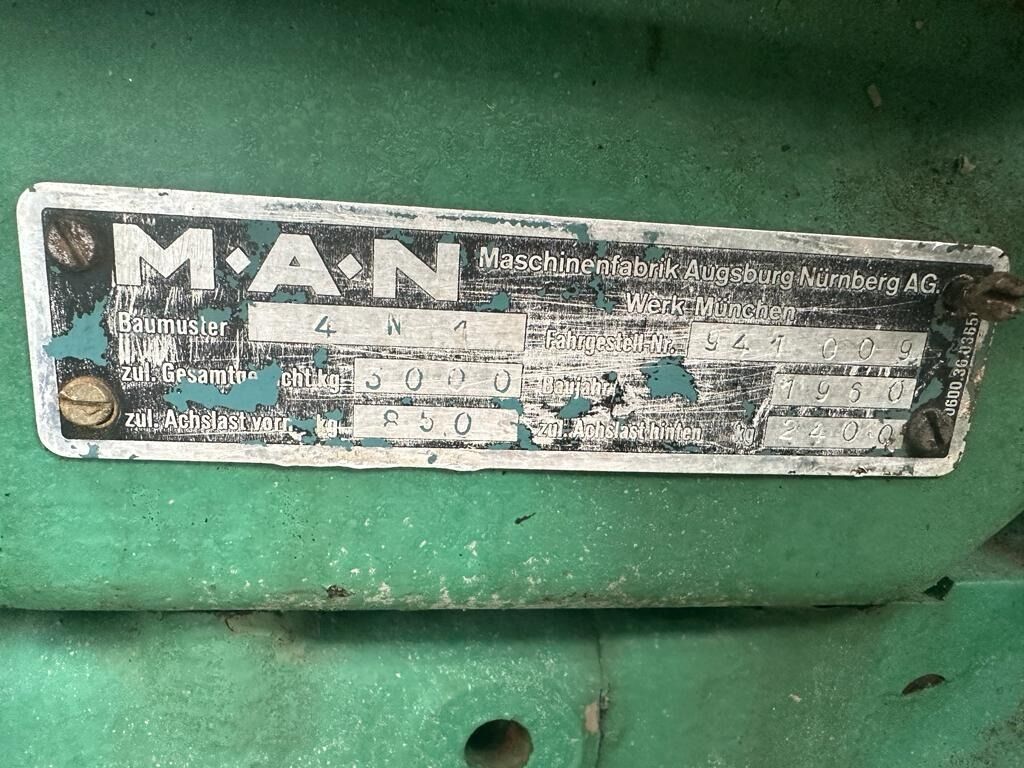 MAN MAN Traktor Typ 4N1 Allrad, bj 1959  2