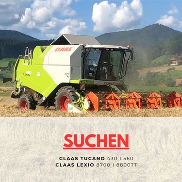 SUCHEN Claas Tucano 430 I 560 und Lexion 5400 /
