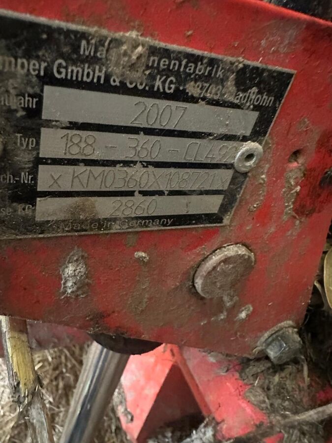 Kemper 345 CLS Pendelrahmen / 491, 492, 493, 498 3