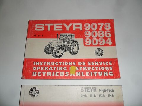 STEYR 9078 / 9086 / 9094 und 9105a - 9145a High-Tech