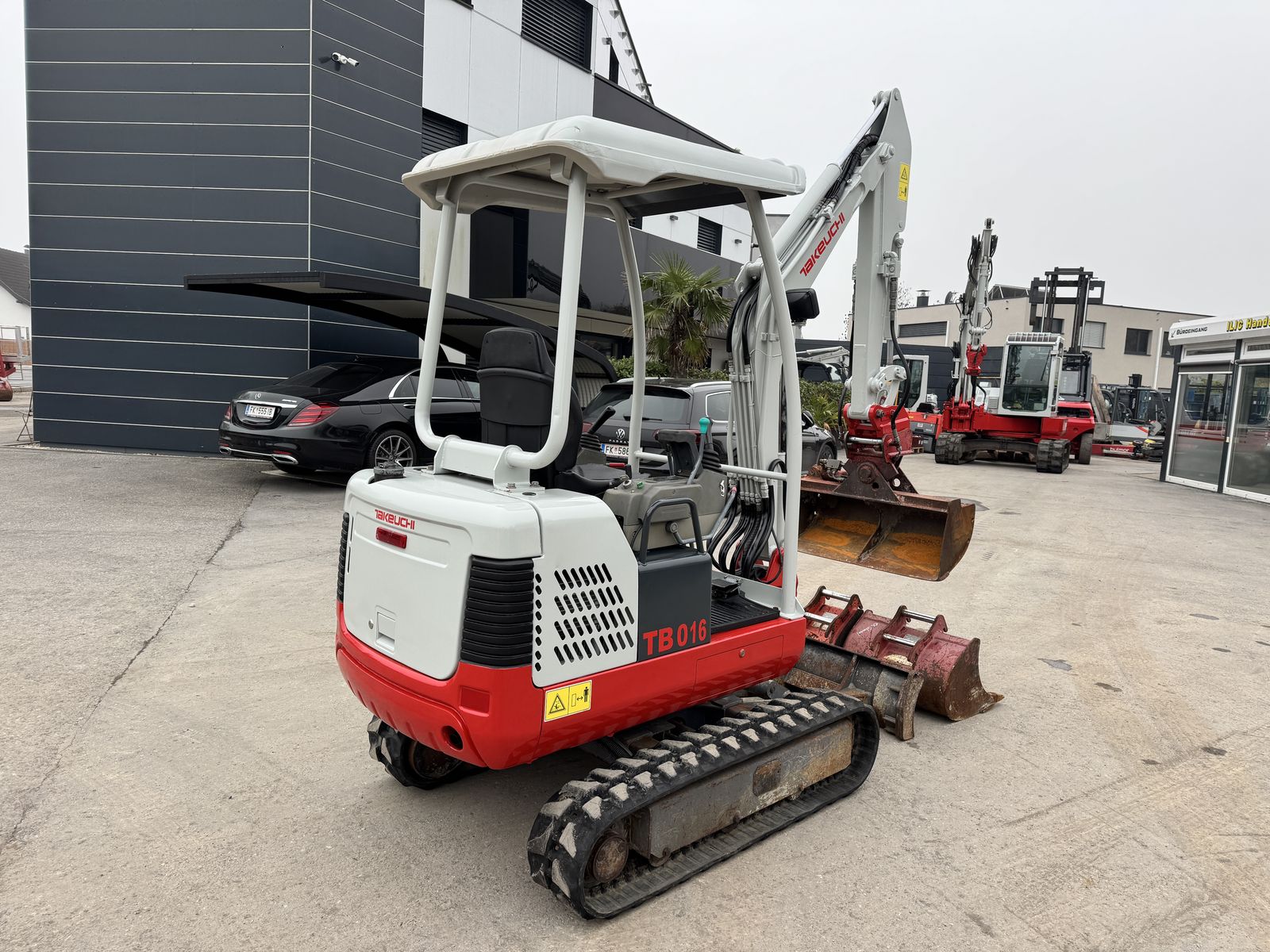 Takeuchi  TB 016 3xSchaufeln 3